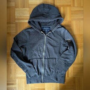 American Eagle Gray Zip-Up Hoodie